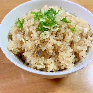 鮎の塩焼きリメイク～炊き込みご飯